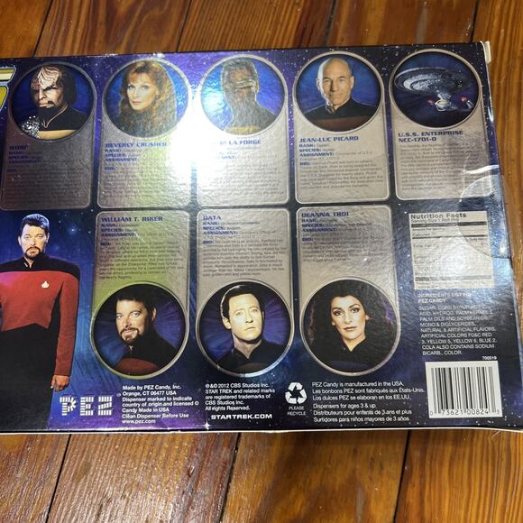 Star Trek The Next Generation 25 Limited Edition PEZ Dispensers Unopened NIB - Picture 12 of 14